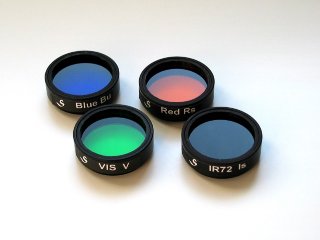 Professional BVRI filter set for G2CCD camera