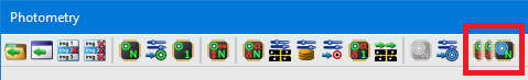 Photometry Batch command button in the Photometry tool bar