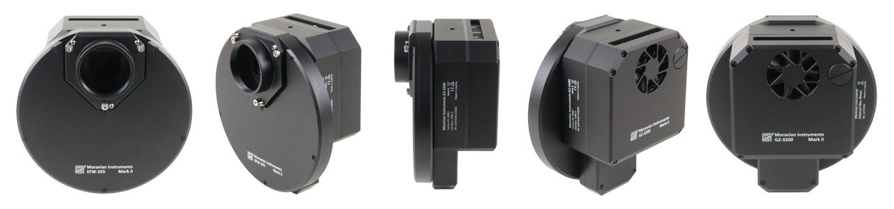 G2-3200 Mark II camera with EFW-2XS external filter wheel