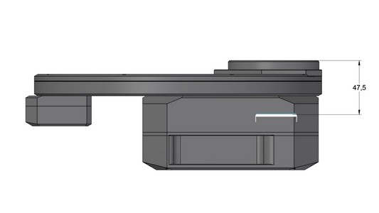 Kamera C4 s externm filtrovm kolem a adaptrem M68נ1 nabz BFD 47.5mm