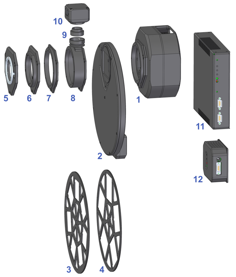 Schematic diagram of C5S camera system
