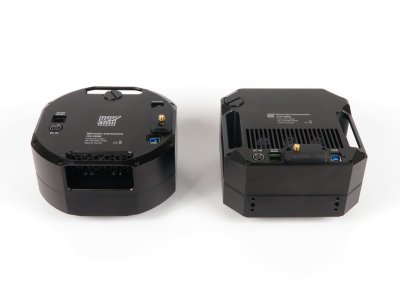 Back side of the C5S (left) and C5A (right) cameras