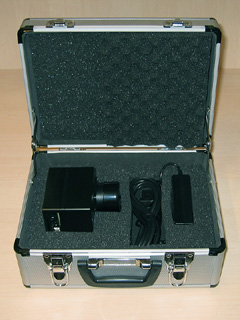 G2CCD camera in the carrying case