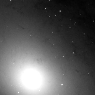 Part of M31 image created at VATT.